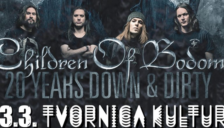 Uz Children of Bodom nastupaju još dvije nove metal atrakcije