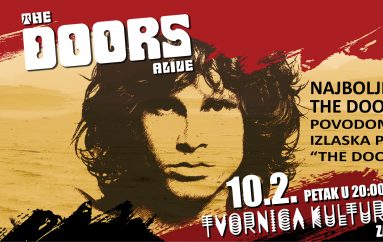 The Doors Alive stižu u Tvornicu kulture povodom 50 godina od prvog Doors albuma