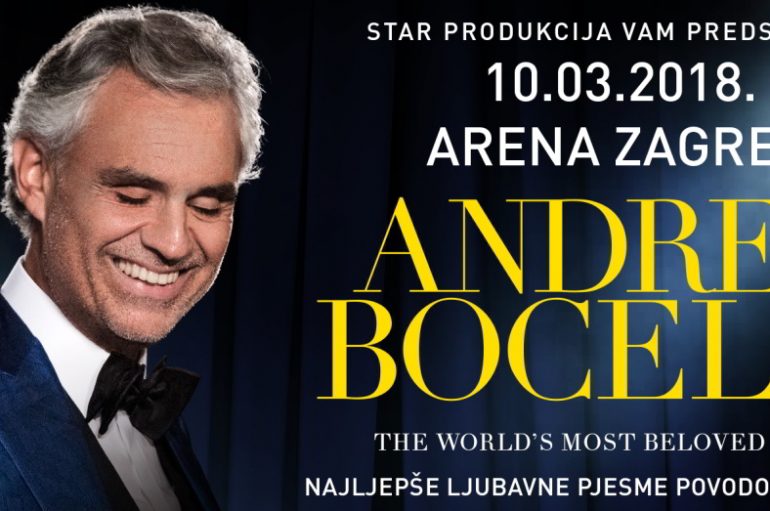Fantastičnim nastupom u Budimpešti Andrea Bocelli najavio Dan žena u Zagrebu