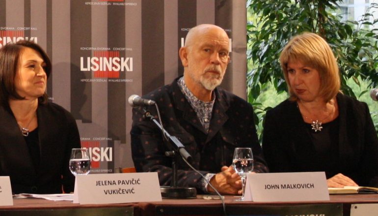 John Malkovich u Lisinskom: “Uvijek sam uživao u Hrvatskoj, ali neću spominjati mjesta jer se neću moći vratiti u miru”