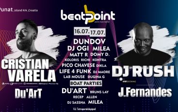 BeatPoint Festival u Punat na otok Krk dovodi DJ Rusha, Cristiana Varelu i još hrpu DJ-a