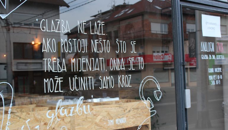 Zagrebačka Dubrava dobiva prodavaonicu ploča Analogni zvuk