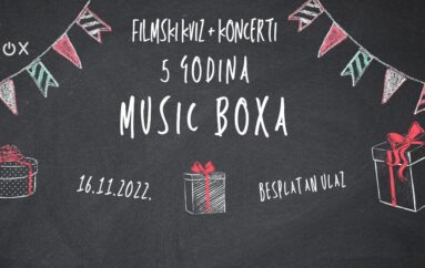Music Box slavi 5 godina portala filmskim kvizom i tri koncerta u Vintage Industrial Baru