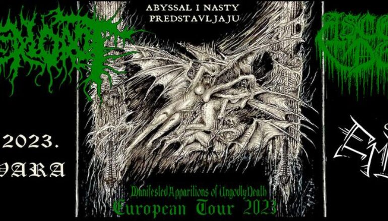 Underground death metal spektakl u Močvari uz američke snage Deteriorot i Ascended Dead