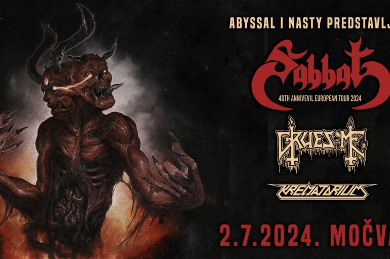 Japanski black thrash metal bend Sabbat stiže u Močvaru