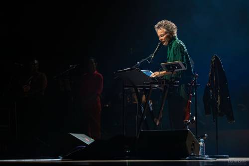 May 26th 2026. Zagreb, Croatia -Laurie Anderson with band with S