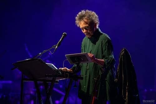 May 26th 2026. Zagreb, Croatia -Laurie Anderson with band with S