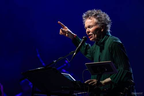 May 26th 2026. Zagreb, Croatia -Laurie Anderson with band with S
