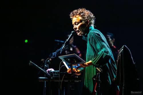 May 26th 2026. Zagreb, Croatia -Laurie Anderson with band with S