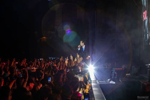 August 4th 2026. Pula, Croatia, Nick Cave performing at the Roma